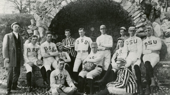 First Football Team, 1890